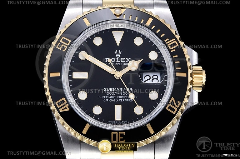 0502 Submariner 116613LN 904L YG SS Blk CLEAN VR GoAnywhere 1088